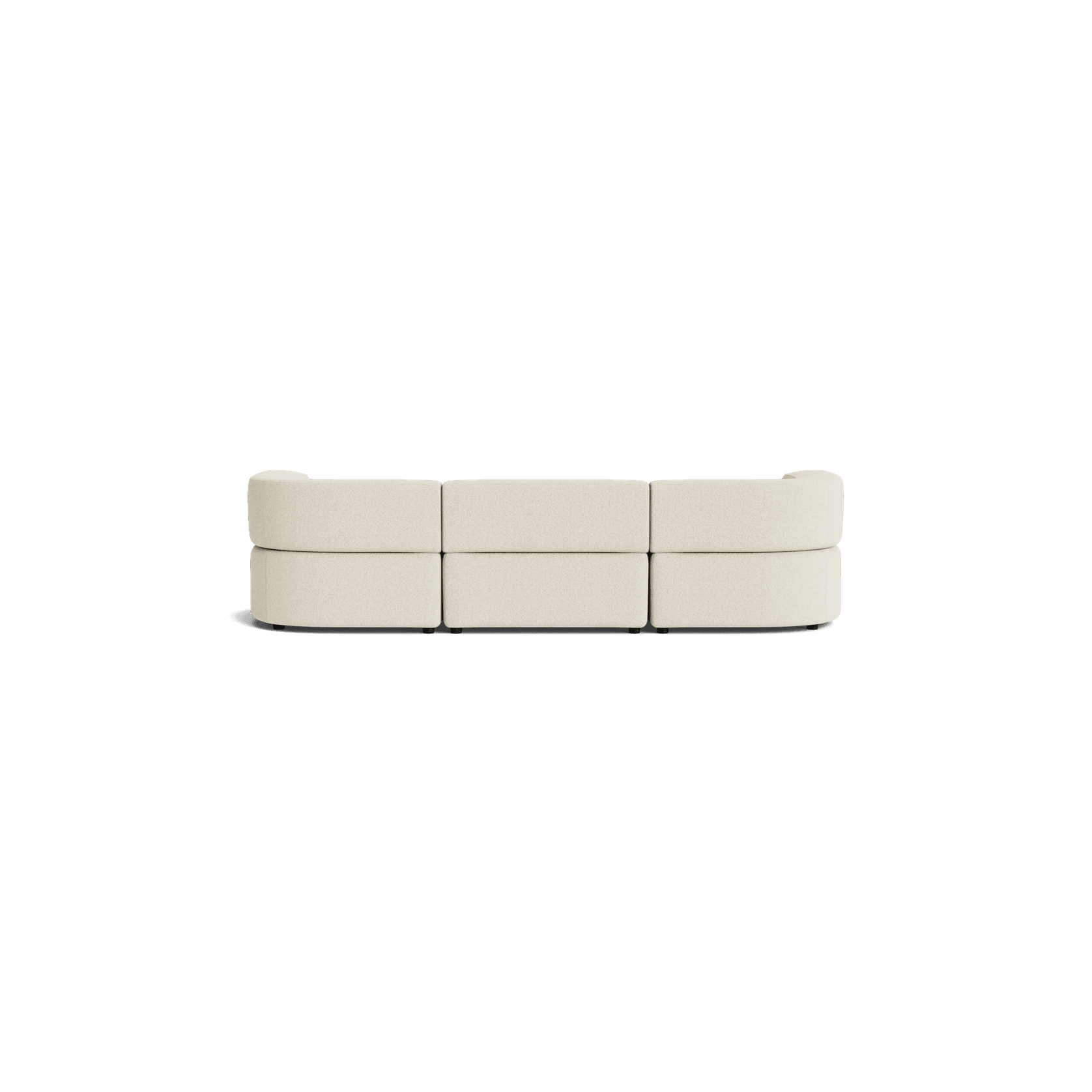 Stretch 4 Seater Chaise Sofa - Copenhagen Grey gallery detail image
