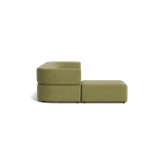 Stretch 4 Seater Chaise Sofa - Fossil Eucalyptus gallery detail image