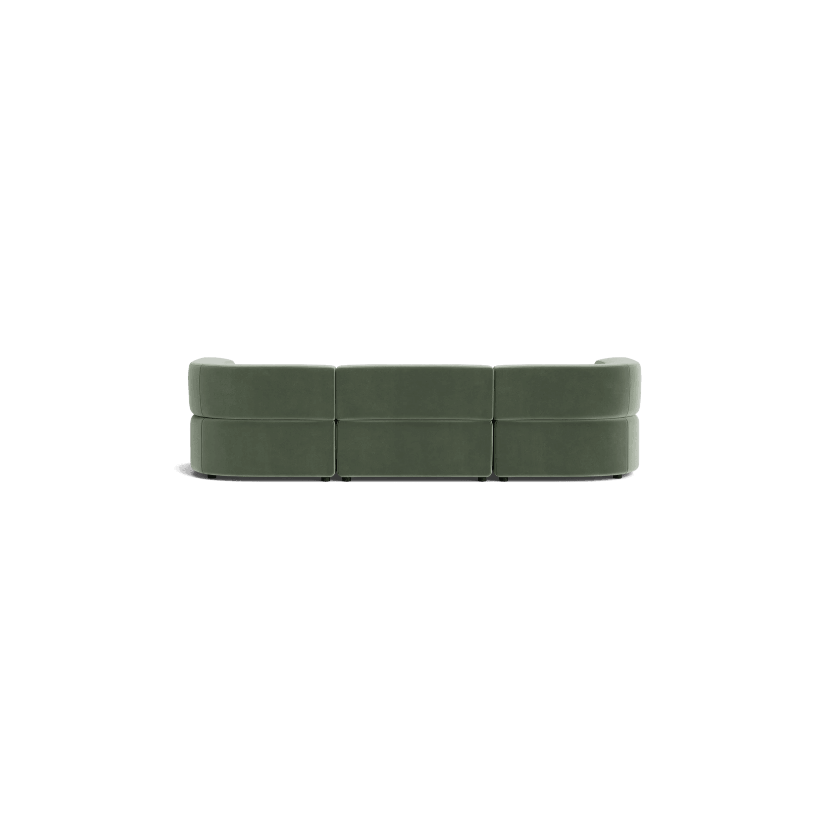 Stretch 4 Seater Chaise Sofa - Opal Ocean gallery detail image