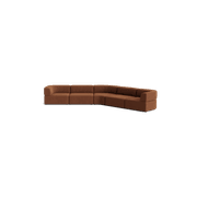 Stretch Large Closed Angle Sofa - Corduroy Cocoa gallery detail image