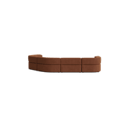 Stretch Closed Angle Sofa - Corduroy Cocoa gallery detail image