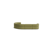 Stretch Angled Corner Sofa - Fossil Eucalyptus gallery detail image