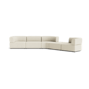 Stretch Large Angled Gap Sofa - Copenhagen Grey gallery detail image