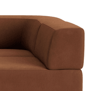 Stretch Pit Sofa - Corduroy Cocoa gallery detail image