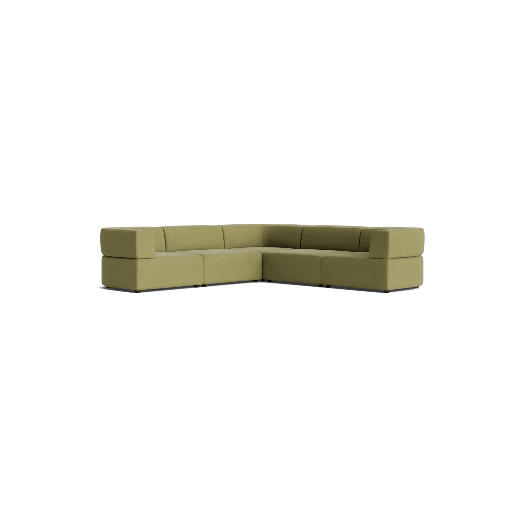 Stretch Corner Sofa - Fossil Eucalyptus gallery detail image