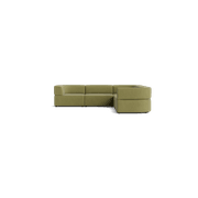 Stretch Corner Sofa - Fossil Eucalyptus gallery detail image