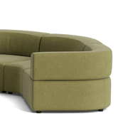 Stretch U Shape Modular Sofa - Fossil Eucalyptus gallery detail image