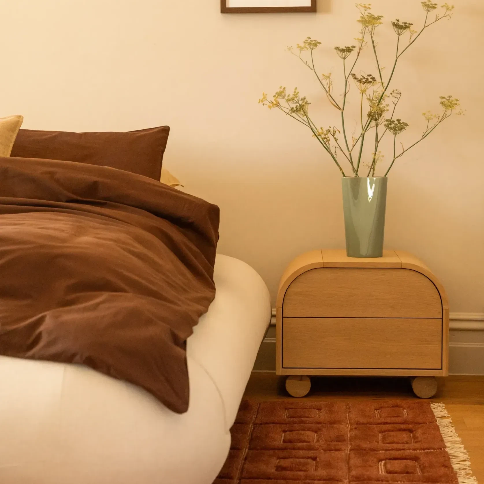 Lune Queen Bed - Eden Ecru gallery detail image