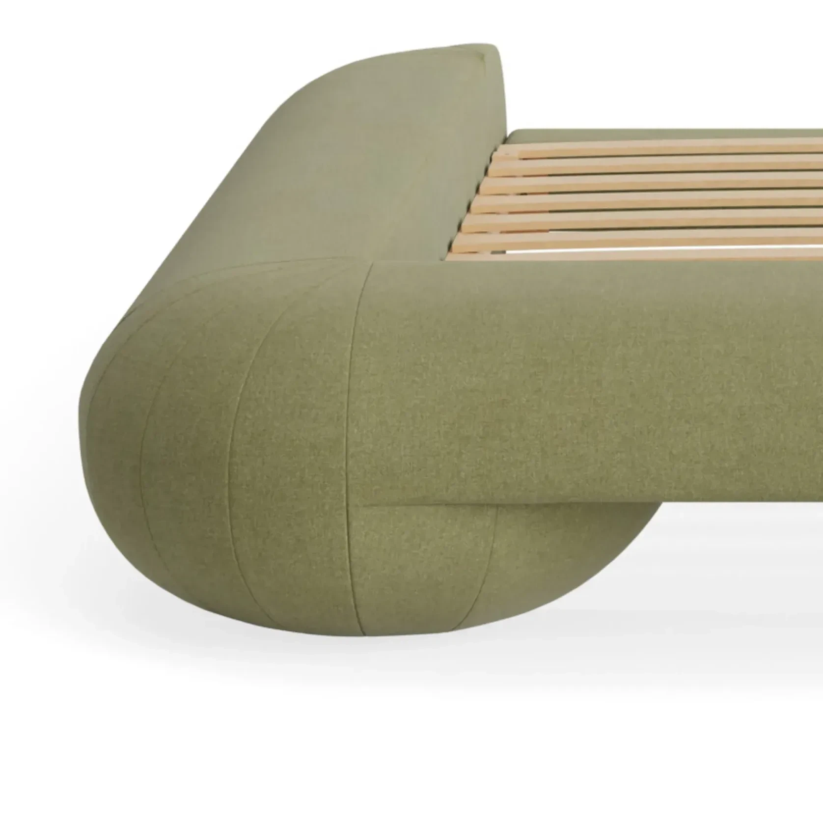 Lune Queen Bed - Fossil Eucalyptus gallery detail image