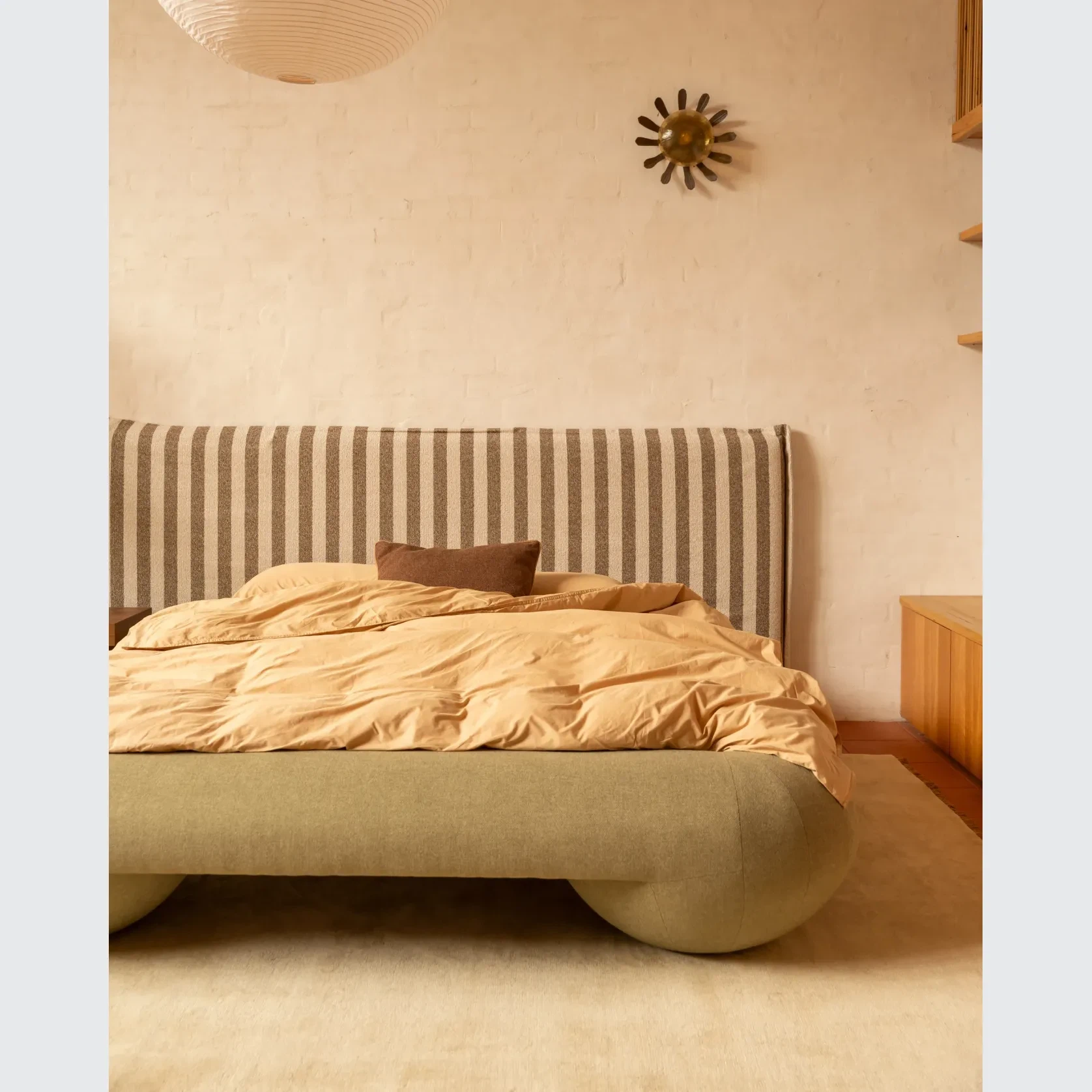 Lune Queen Bed - Fossil Eucalyptus gallery detail image