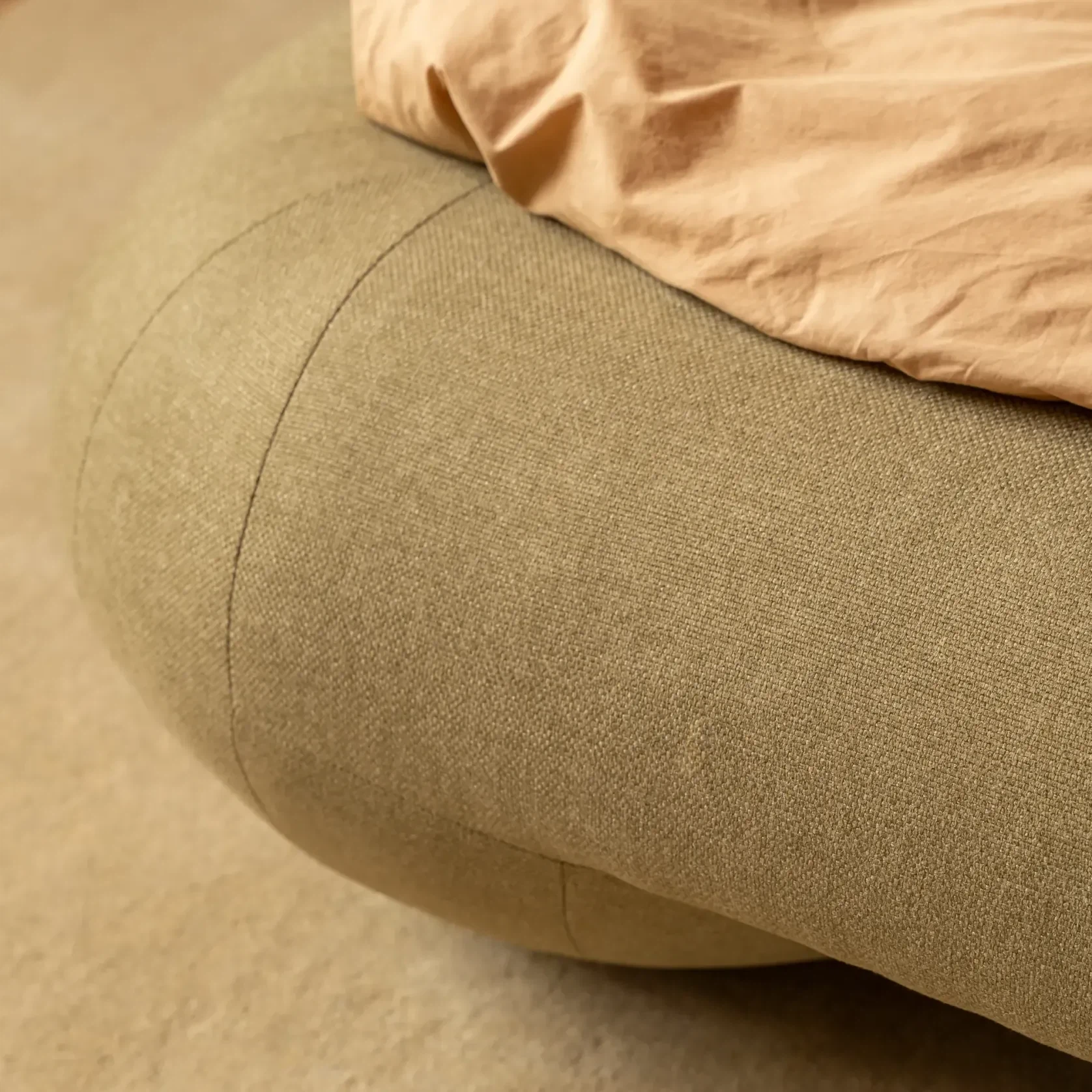 Lune King Bed - Fossil Eucalyptus gallery detail image