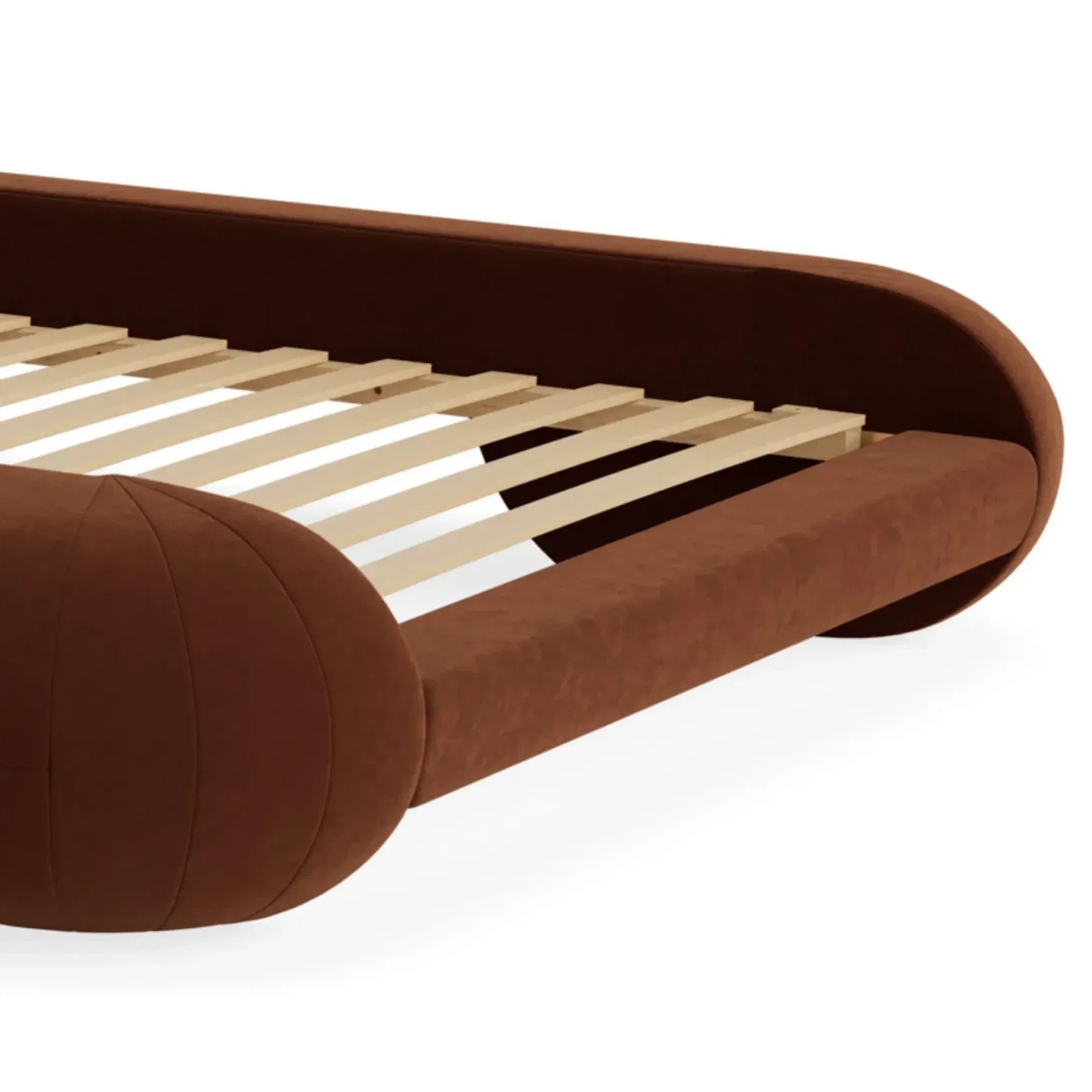 Lune King Bed - Eden Brick gallery detail image