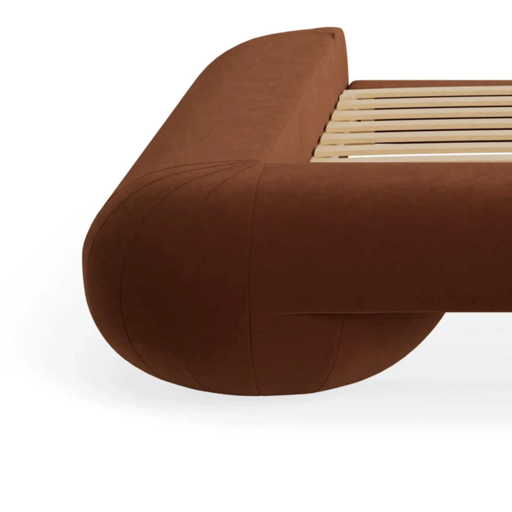 Lune King Bed - Eden Brick gallery detail image