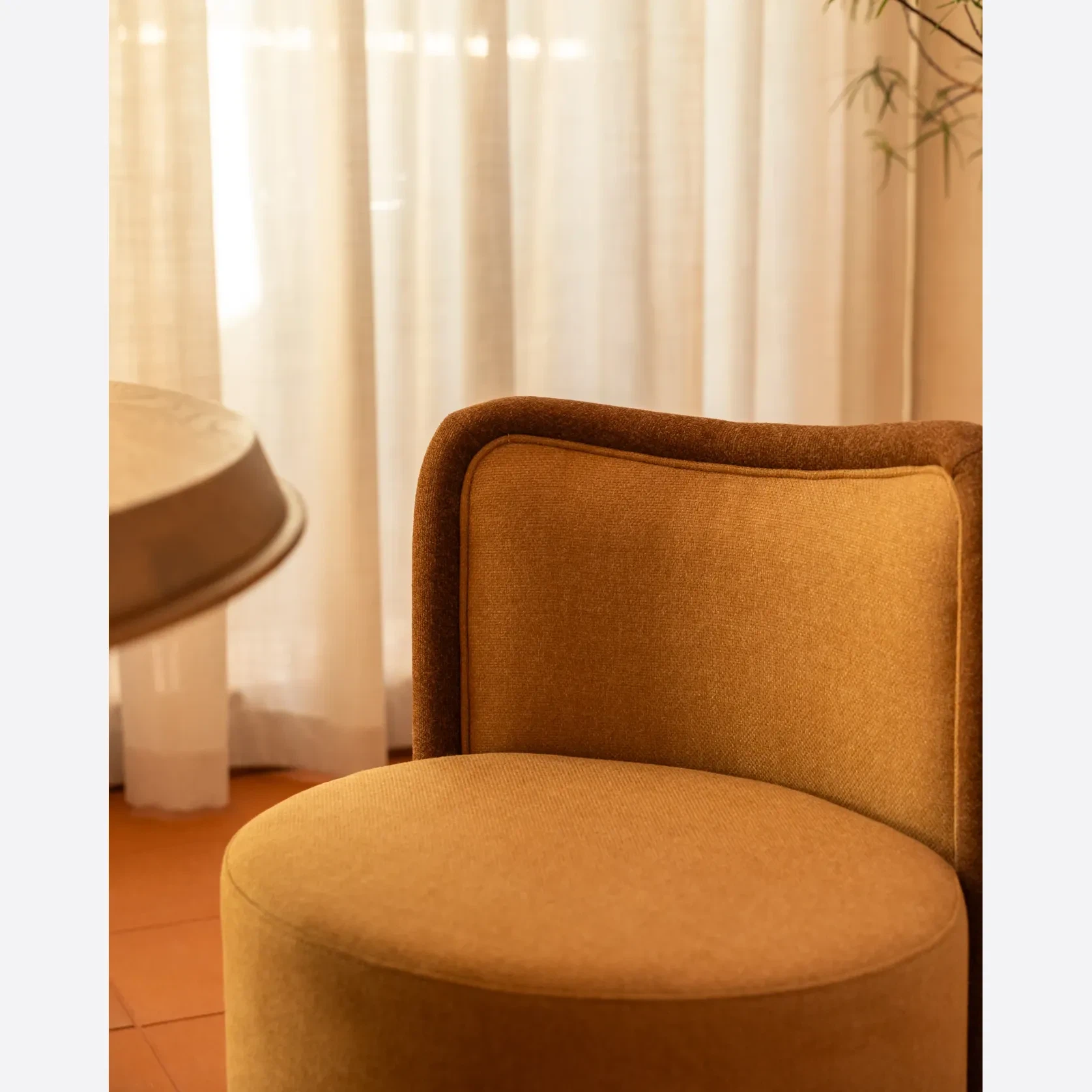 Follow Swivel Armchair - Fossil Fawn gallery detail image