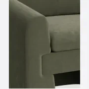 Crest Armchair - Eden Leaf gallery detail image