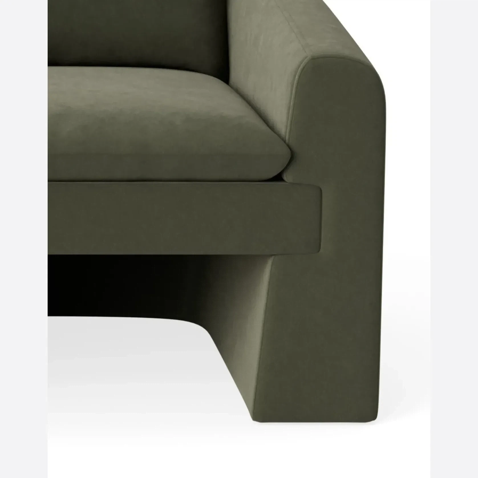 Crest Armchair - Eden Leaf gallery detail image