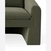 Crest Armchair - Eden Leaf gallery detail image