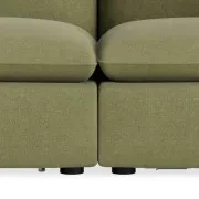 Muro 3 Seater Sofa - Fossil Eucalyptus gallery detail image