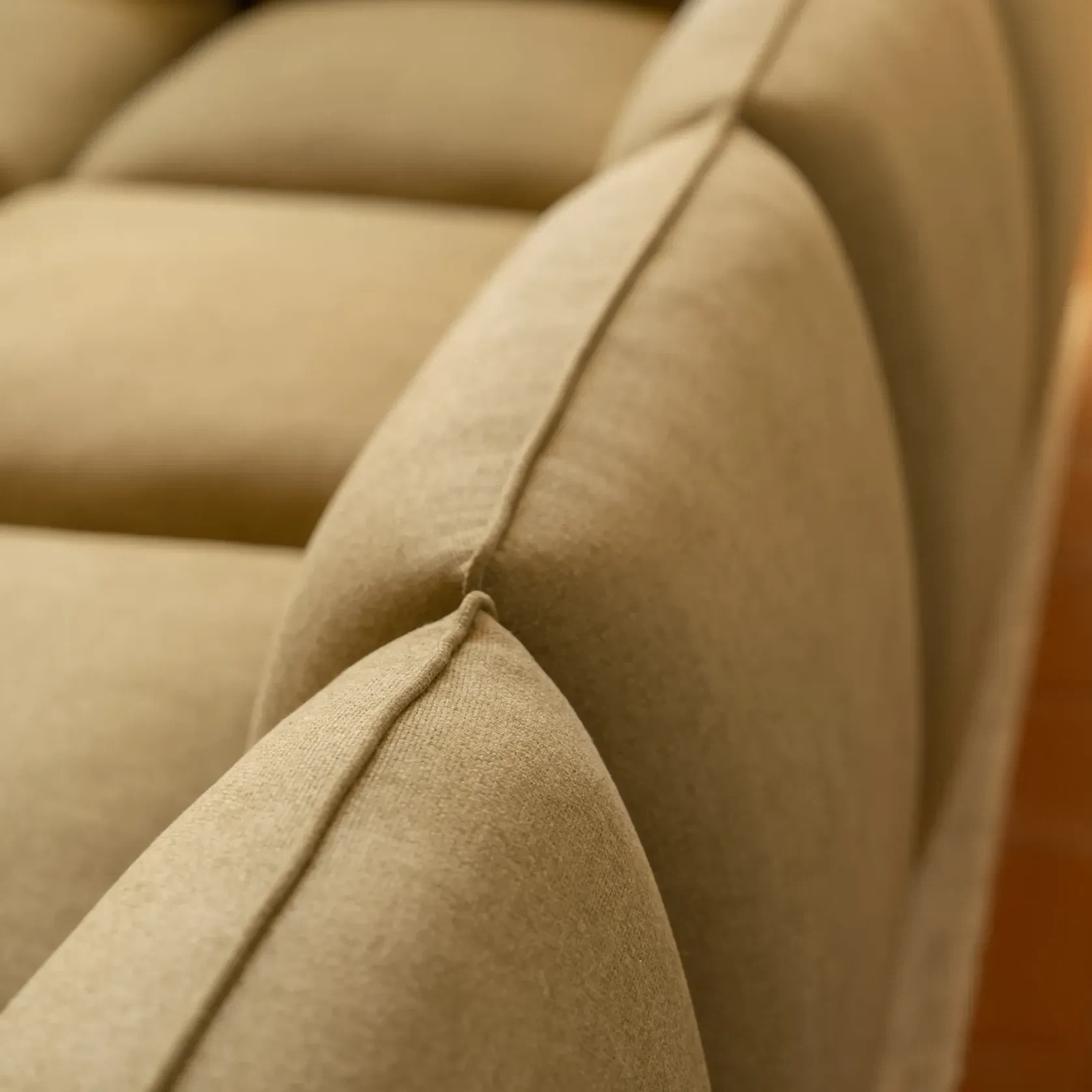 Muro 3 Seater Sofa - Fossil Eucalyptus gallery detail image