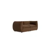 Muro 3 Seater Sofa - Fossil Chocolate gallery detail image