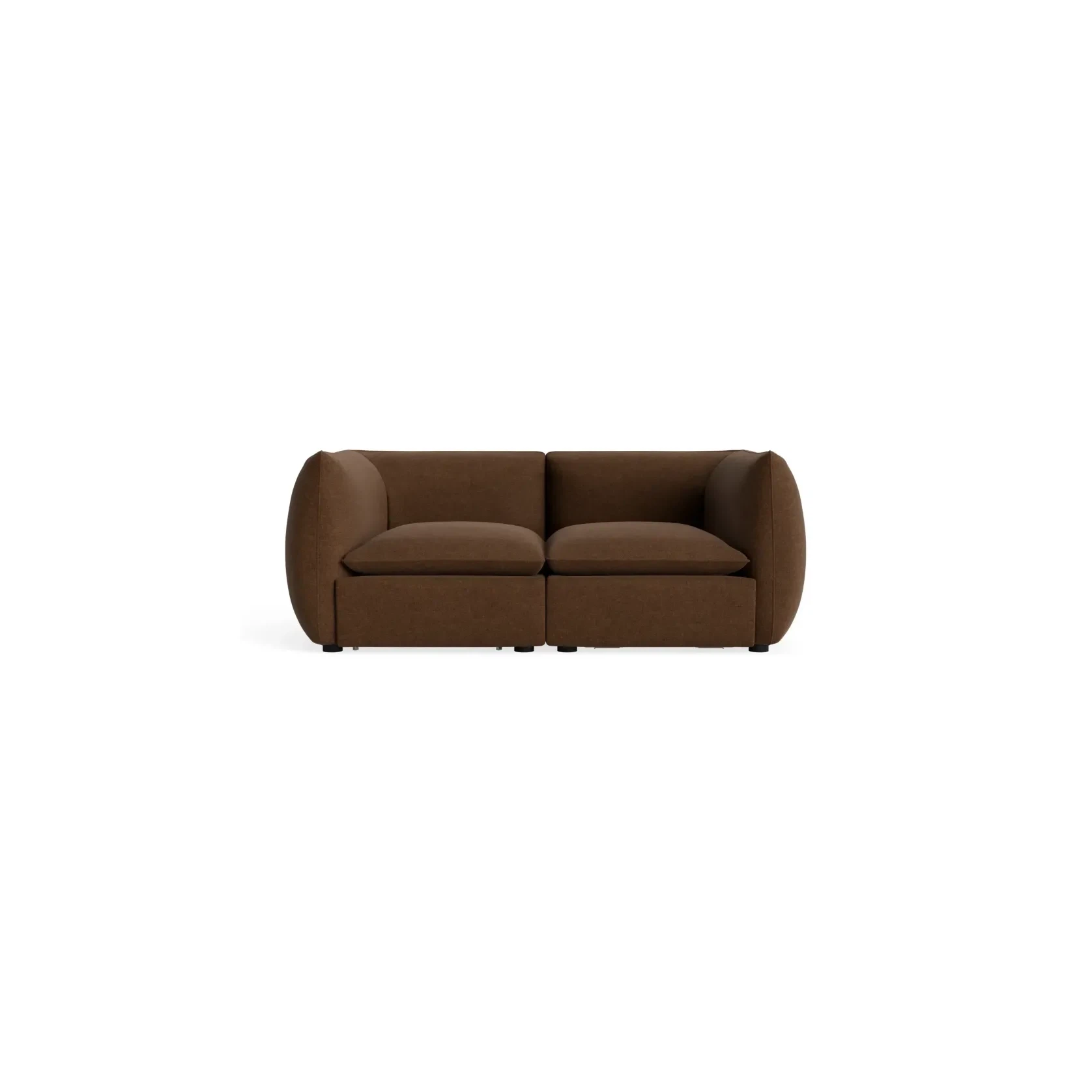 Muro 3 Seater Sofa - Fossil Chocolate gallery detail image