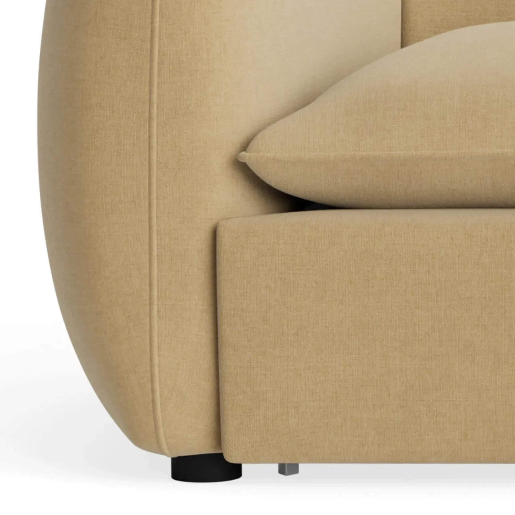 Muro 3 Seater Sofa - Silas Honey gallery detail image