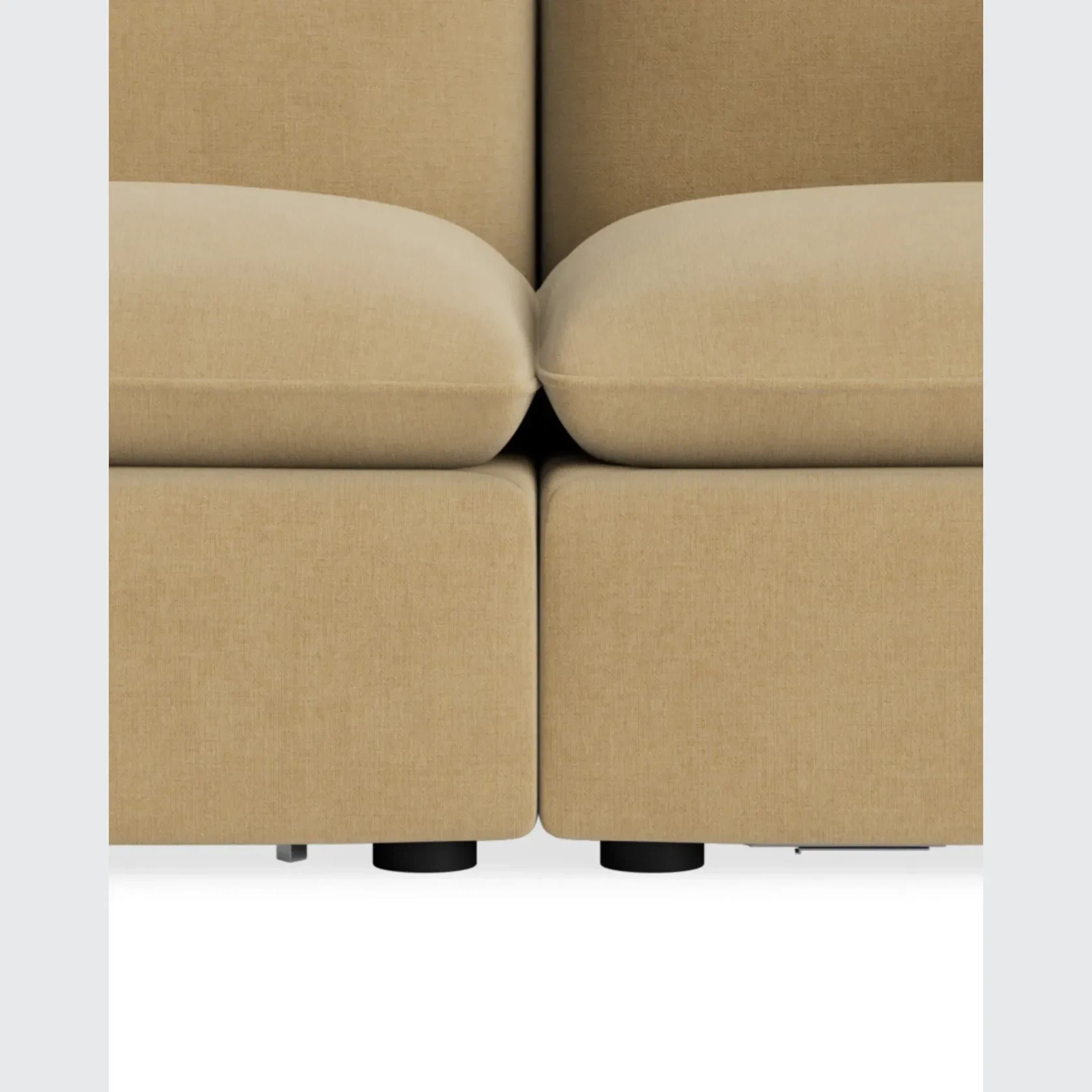 Muro 3 Seater Sofa - Silas Honey gallery detail image