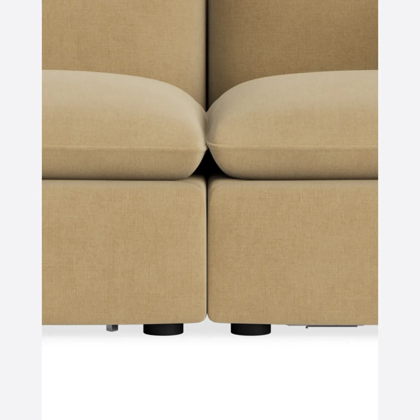 Muro 3 Seater Sofa - Silas Honey gallery detail image