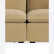 Muro 3 Seater Sofa - Silas Honey gallery detail image