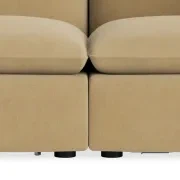 Muro 3 Seater Sofa - Silas Honey gallery detail image