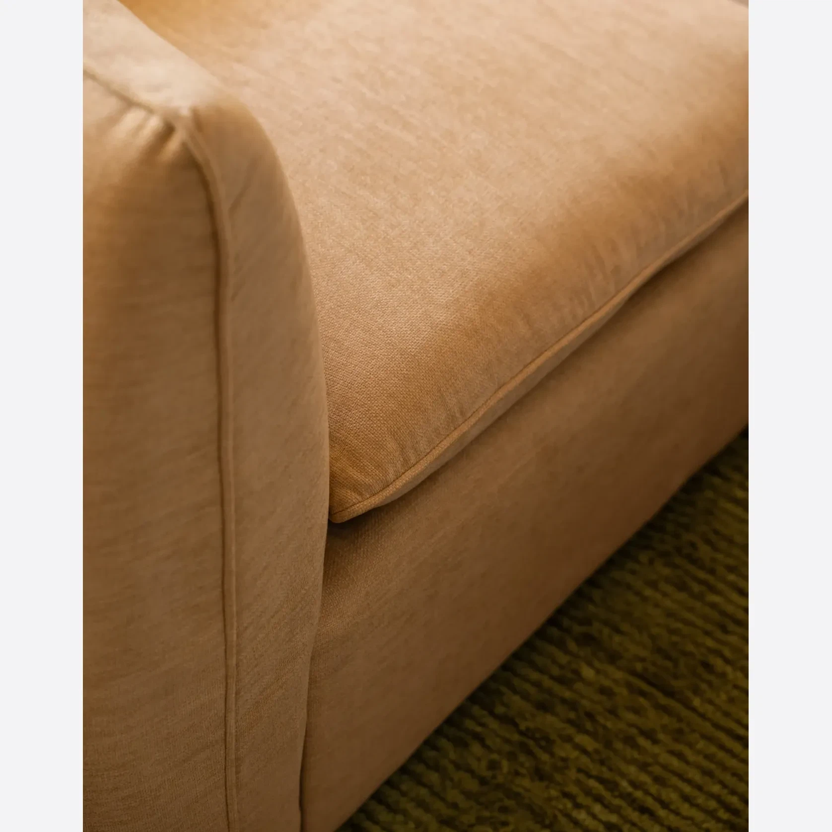 Muro 3 Seater Sofa - Silas Honey gallery detail image