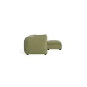 Muro 4 Seater Chaise Sofa - Fossil Eucalyptus gallery detail image