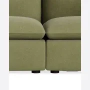 Muro 4 Seater Sofa - Fossil Eucalyptus gallery detail image