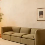 Muro 4 Seater Sofa - Fossil Eucalyptus gallery detail image