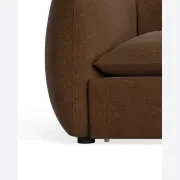 Muro 4 Seater Sofa - Fossil Chocolate gallery detail image