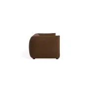 Muro 4 Seater Sofa - Fossil Chocolate gallery detail image