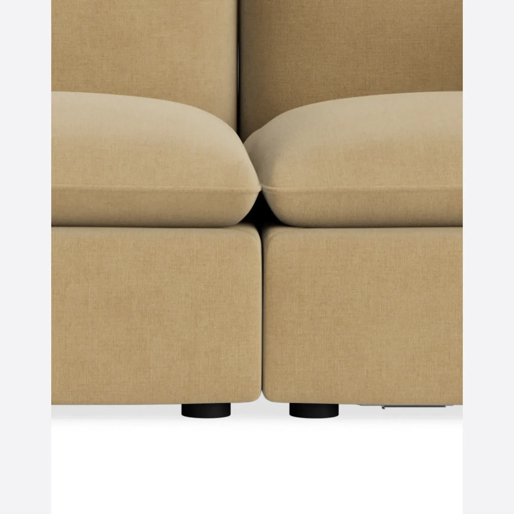 Muro 4 Seater Sofa - Silas Honey gallery detail image