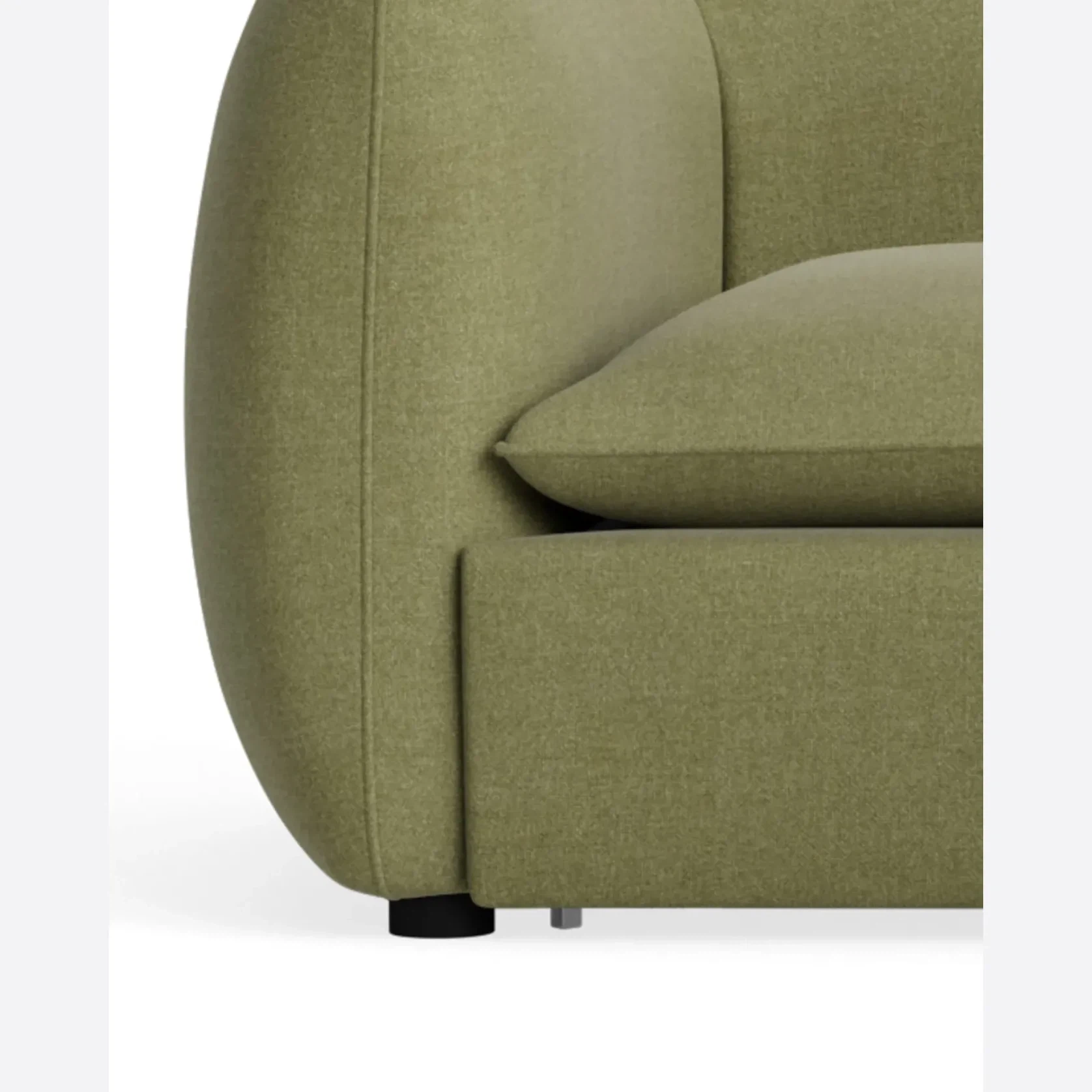 Muro Corner Sofa - Fossil Eucalyptus gallery detail image