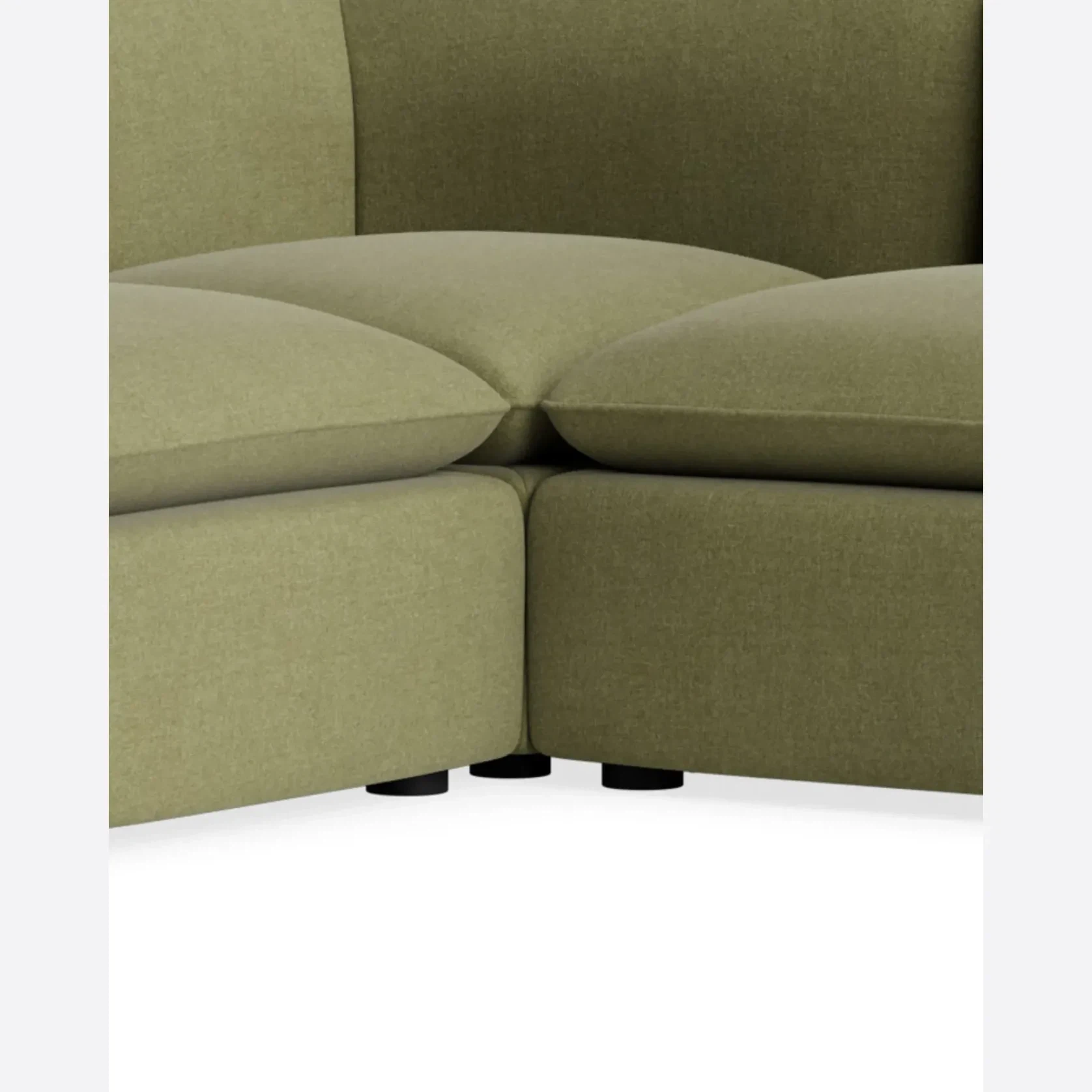 Muro Corner Sofa - Fossil Eucalyptus gallery detail image
