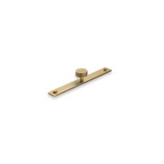 Armac Martin - Mix2 Straight Knurled Knob with Plate gallery detail image