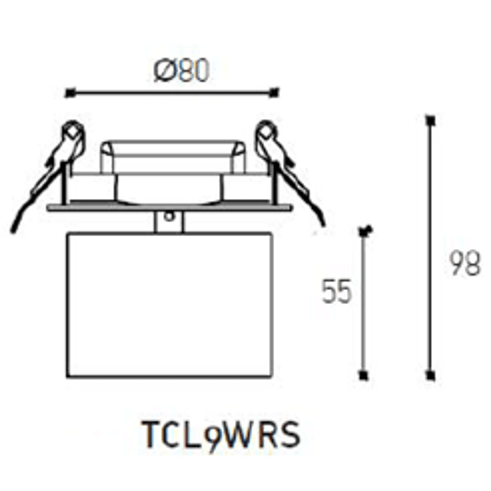 Omni Directional Can Light Recessed Short gallery detail image