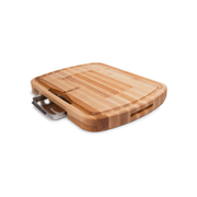 Boos Block Carving Collection Reversible Maple Cutting Board With Juice Groove And Pan gallery detail image