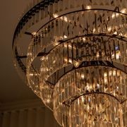 Ashton Collection - Five Tier Chandelier - Antique Gold - W:120cm gallery detail image