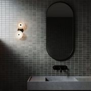 Coral Duo Rod Wall Light - (Off-Centered) gallery detail image