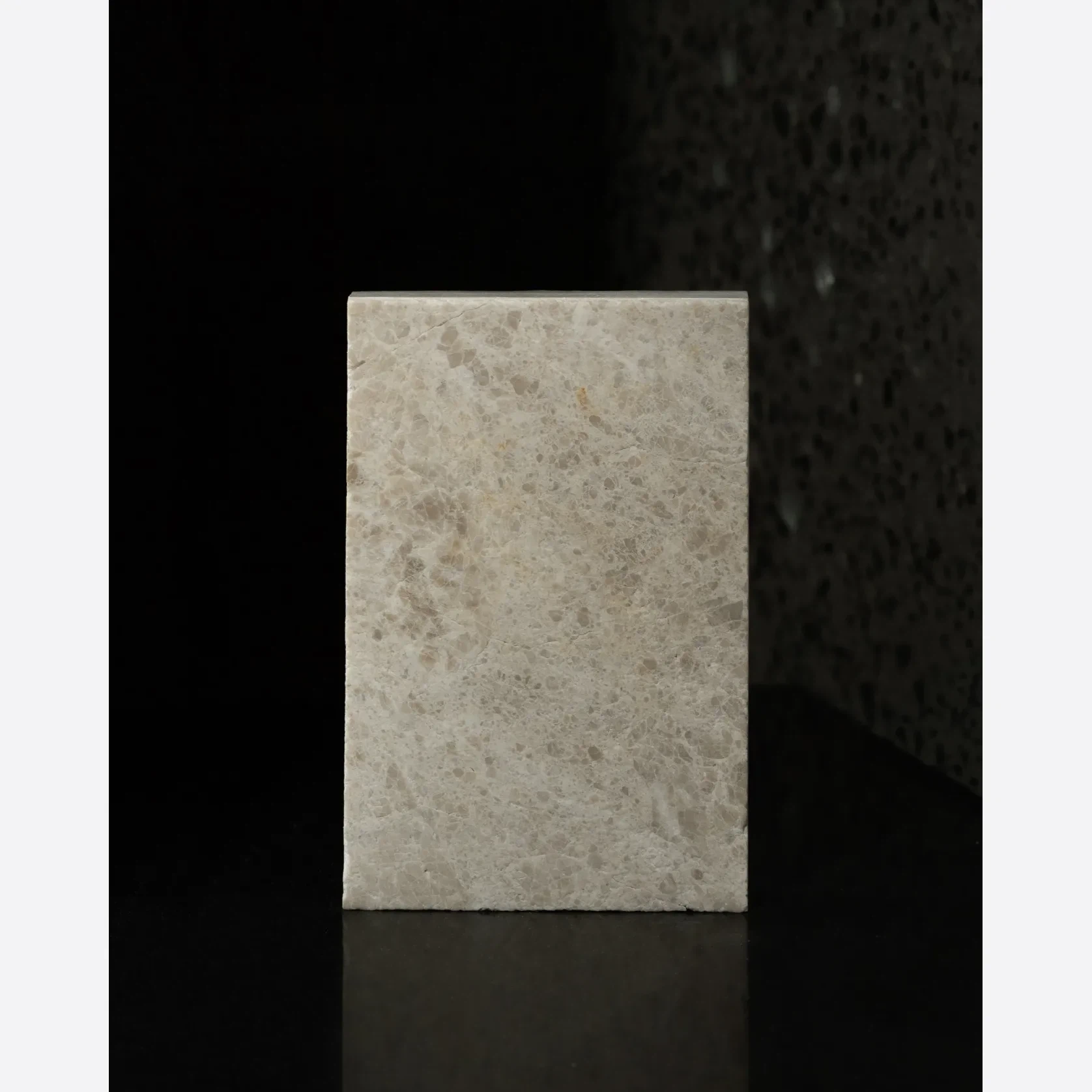 Vanillish Dark Leathered Marble Porcelia gallery detail image