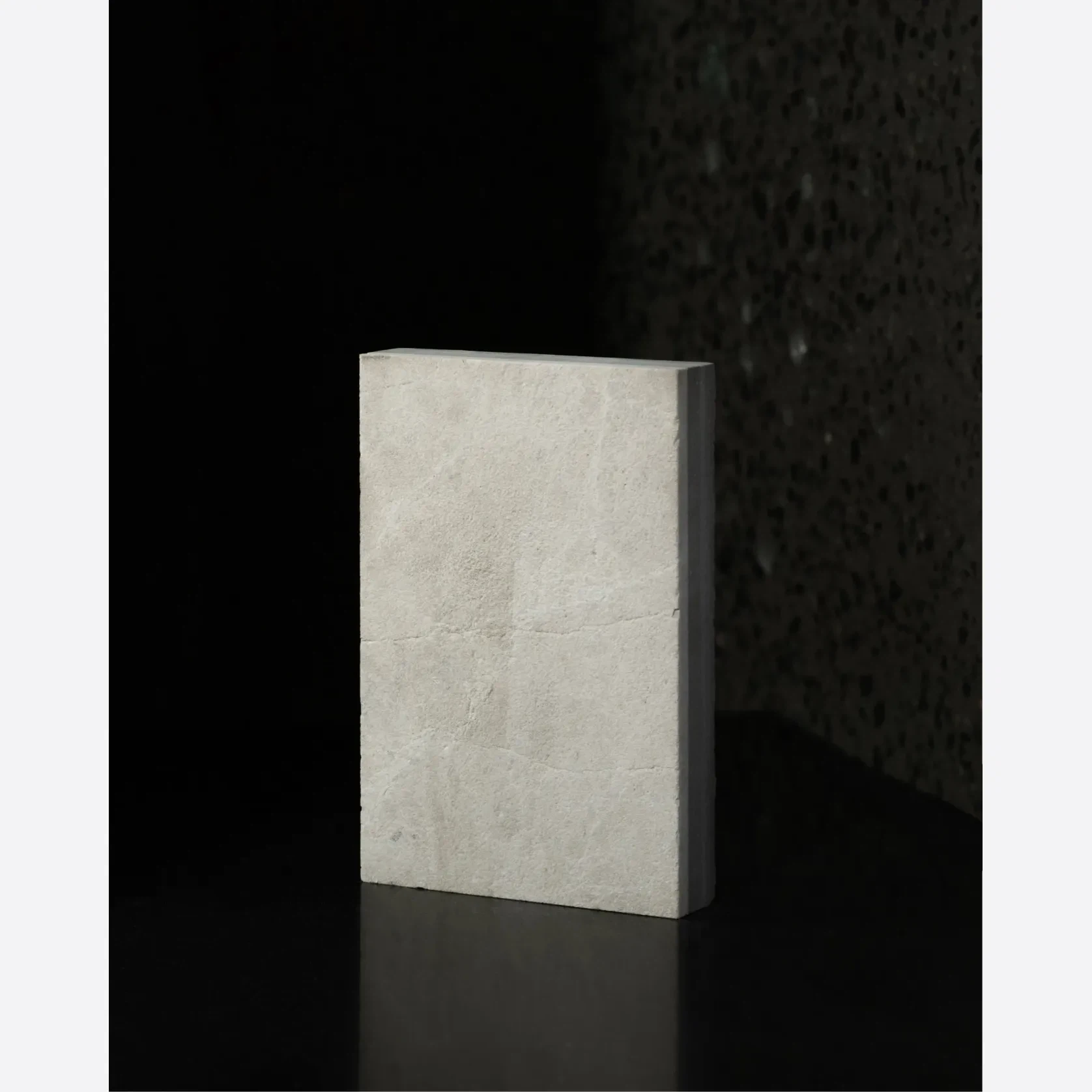 Vanillish Dark Sandblasted Marble Porcelia gallery detail image