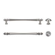 Hampton Style Kitchen Handles Toorak Nickel/Chrome gallery detail image
