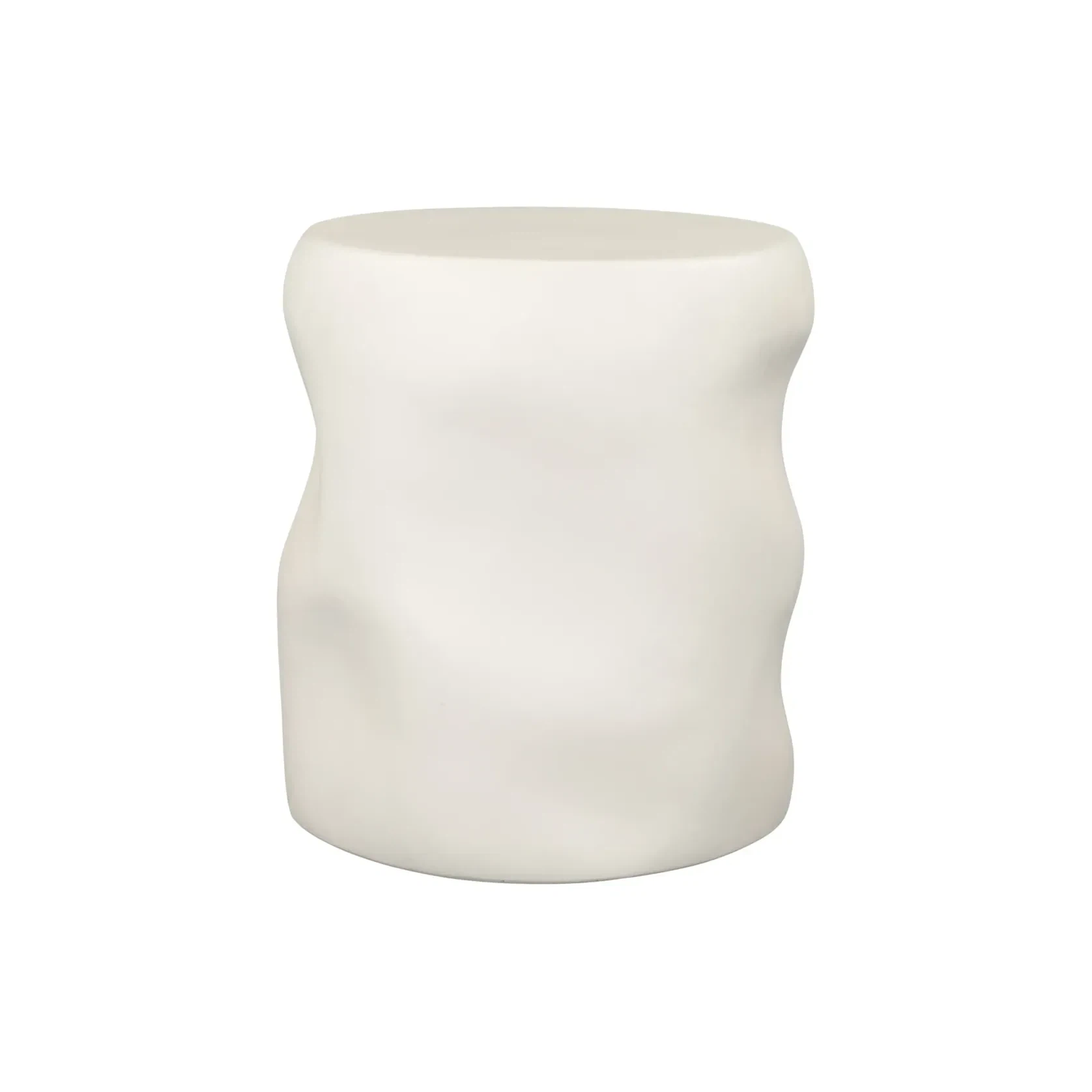 Rhodes Outdoor Side Table - White gallery detail image