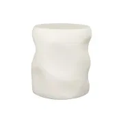 Rhodes Outdoor Side Table - White gallery detail image