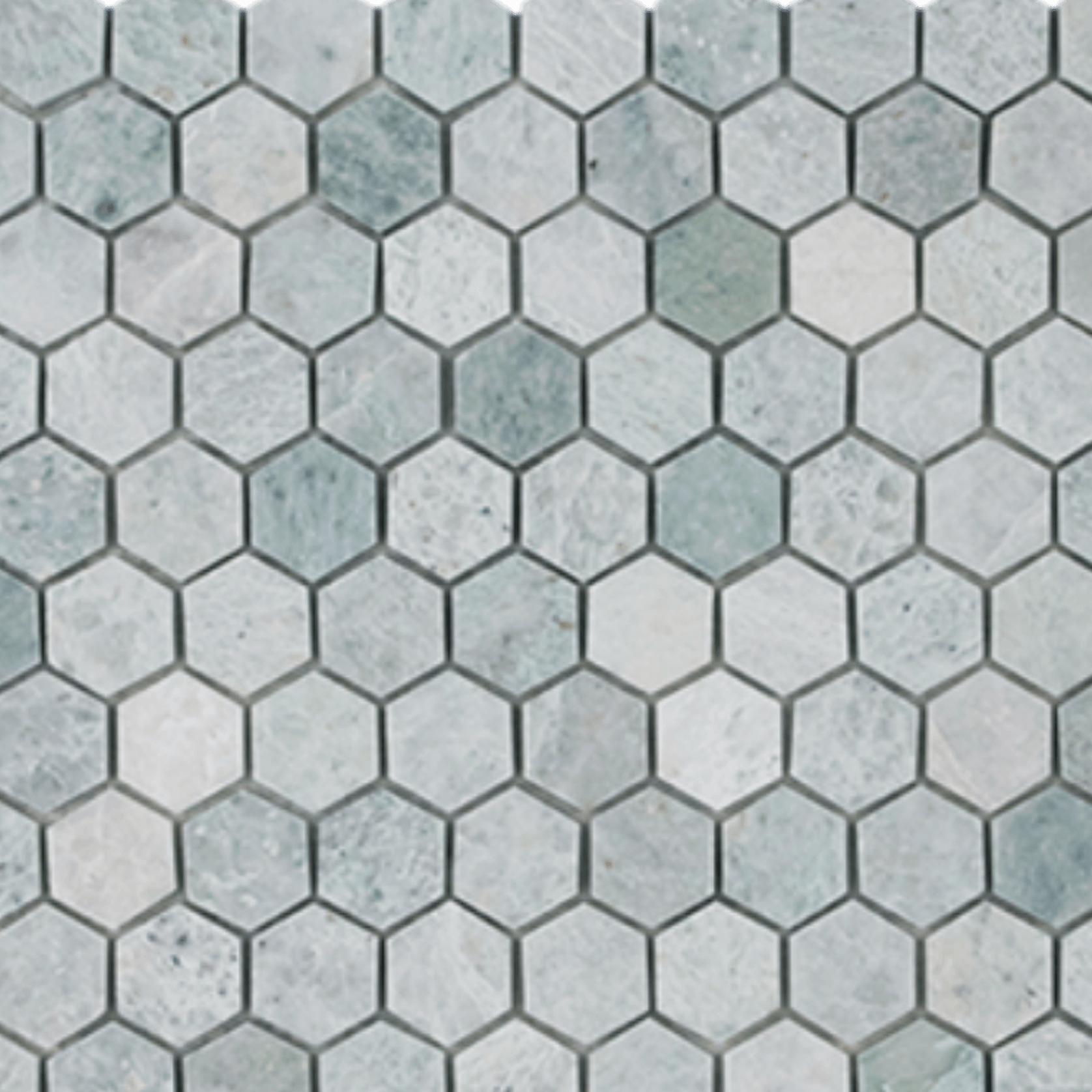 Ming Green Honed Hexagon gallery detail image